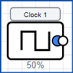 Clock symbol