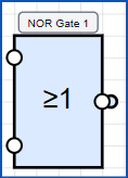 NOR block symbol